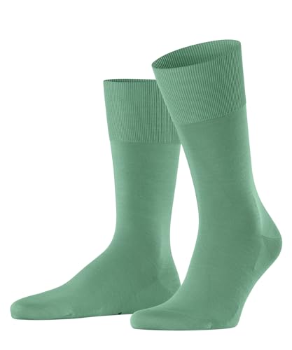 FALKE Herren Socken ClimaWool M So Wolle Lyocell einfarbig 1 Paar, Türkis Ocean Green 7506, 43-44 von FALKE