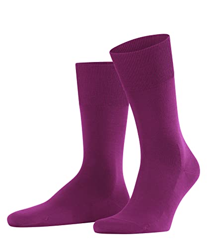 FALKE Herren Socken ClimaWool M SO Lyocell Wolle einfarbig 1 Paar, Rot (Berry 8390), 39-40 von FALKE