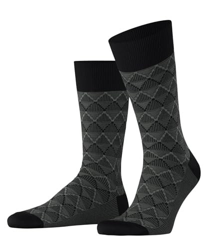 FALKE Herren Socken Colonial Style M So Baumwolle gemustert 1 Paar, Schwarz Black 3000, 43-44 FALKE Herren Socken Colonial Style M So Baumwolle gemustert 1 Paar, Schwarz Black 3000, 43-44 von FALKE