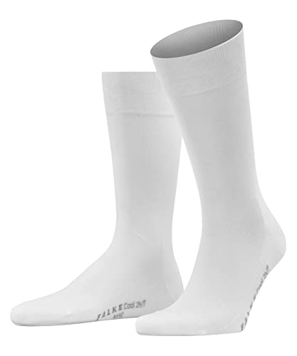 FALKE Herren Socken Cool 24/7 M So Baumwolle einfarbig 1 Paar, Weiß White 2000, 39-40 von FALKE