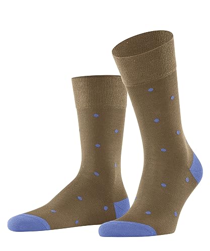 FALKE Herren Socken Dot M SO Baumwolle gemustert 1 Paar, Braun (Wholegrain 5017), 39-42 von FALKE