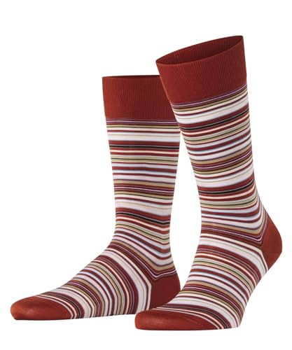 FALKE Herren Socken Microblock M So Baumwolle gemustert 1 Paar, Braun Terra 8829, 39-40 von FALKE