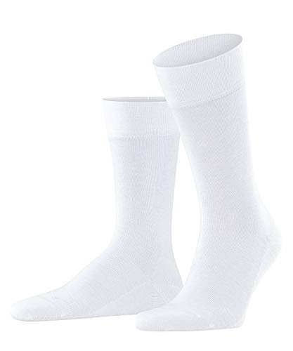 FALKE Herren Socken Sensitive London, Baumwolle, 1 Paar, Weiß (White 2000), 47-50 von FALKE
