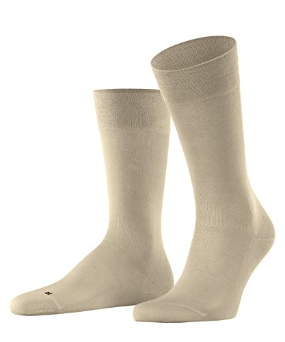 FALKE Herren Socken Sensitive Malaga M SO Fil d´Écosse Baumwolle mit Komfortbund 1 Paar, Beige (Silk 4097) neu - umweltfreundlich, 39-42 von FALKE