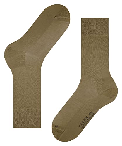 FALKE Herren Socken Sensitive Malaga M SO Baumwolle mit Komfortbund 1 Paar, Beige (Laurel 7544), 39-42 von FALKE
