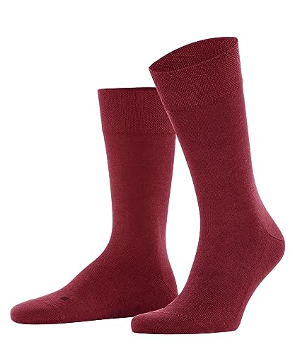 FALKE Herren Socken Sensitive New York M SO Lyocell mit Komfortbund 1 Paar, Rot (Scarlet 8228) neu - umweltfreundlich, 39-42 von FALKE