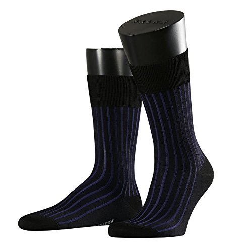 FALKE Herren Socken Shadow 2er Pack, Größe:45/46;Farbe:Black (3003) von FALKE