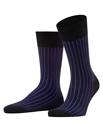 FALKE Herren Socken Shadow M SO Baumwolle gemustert 1 Paar, Schwarz (Black 3003), 45-46 von FALKE