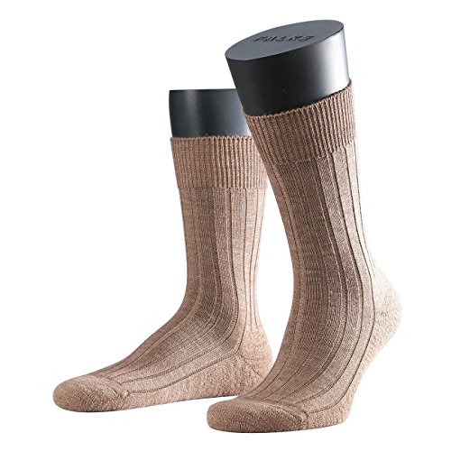FALKE Herren Socken Teppich im Schuh 2er Pack, Größe:45/46, Farbe:Nutmeg Melange (5410) von FALKE