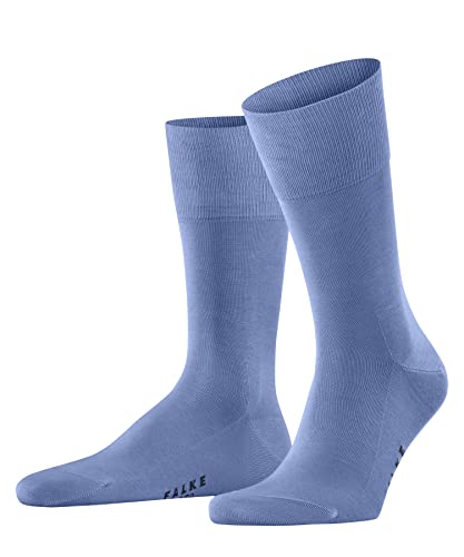 FALKE Herren Socken Tiago M SO Fil D'Ecosse Baumwolle einfarbig 1 Paar, Blau (Cornflower Blue 6554) neu - umweltfreundlich, 47-48 von FALKE