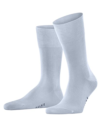 FALKE Herren Socken Tiago M SO Fil D'Ecosse Baumwolle einfarbig 1 Paar, Blau (Light Blue 6594) neu - umweltfreundlich, 43-44 von FALKE