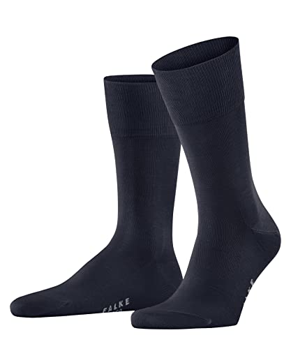 FALKE Herren Socken Tiago M SO Fil D'Ecosse Baumwolle einfarbig 1 Paar, Blau (Space Blue 6116) neu - umweltfreundlich, 47-48 von FALKE