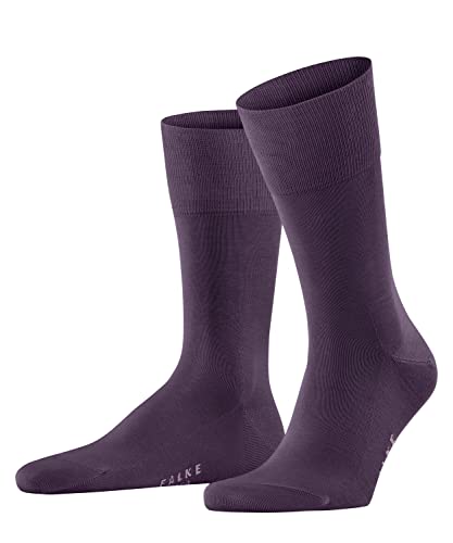 FALKE Herren Socken Tiago M SO Fil D'Ecosse Baumwolle einfarbig 1 Paar, Blau (Wine Berry 8860) neu - umweltfreundlich, 43-44 von FALKE