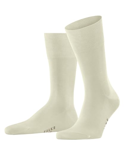 FALKE Herren Socken Tiago M SO Fil D'Ecosse Baumwolle einfarbig 1 Paar, Beige (Bone White 2130) neu - umweltfreundlich, 39-40 von FALKE