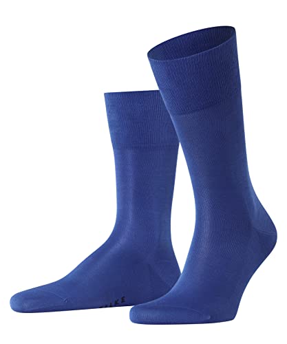 FALKE Herren Socken Tiago M So nachhaltige Fil D'Ecosse Baumwolle einfarbig 1 Paar, Blau Sapphire 6055, 39-40 von FALKE