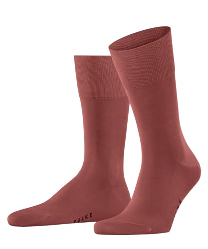 FALKE Herren Socken Tiago M SO Fil D'Ecosse Baumwolle einfarbig 1 Paar, Rot (Lobster 8862) neu - umweltfreundlich, 45-46 von FALKE
