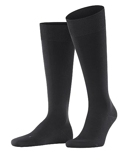 FALKE Herren Kniestrümpfe Ultra Energizing M Kh Baumwolle mit Kompression 1 Paar, Grau Anthracite 3110, 45-46 von FALKE