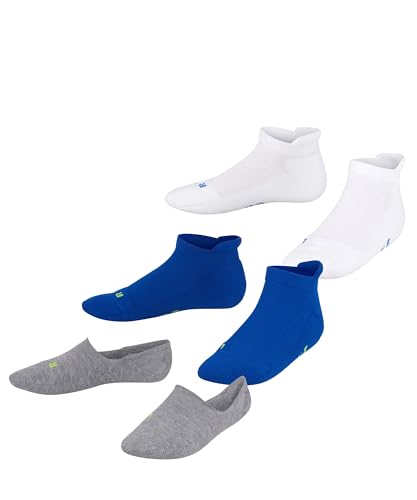 FALKE Unisex Cool Kick Sneaker 3-pack Sn Innensocken, Mehrfarbig (Sortiment 10), 31-34 EU von FALKE