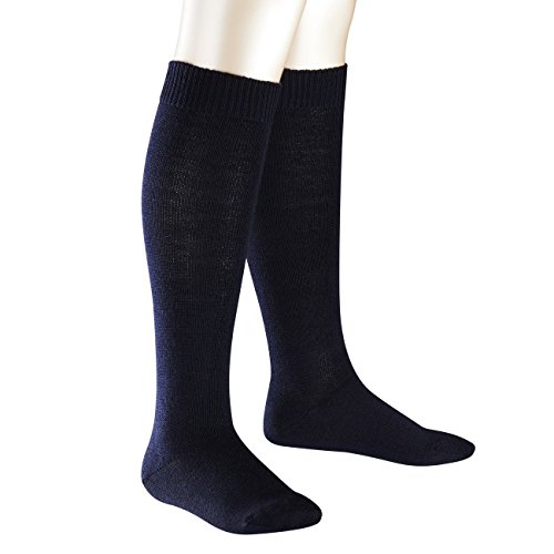 FALKE Kinder Kniestrumpf Comfort Wool 2er Pack, Größe:31-34;Farbe:dark marine von FALKE