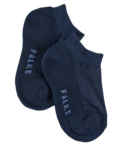FALKE Kinder Sneakersocken Leisure - Baumwollmischung, 1 Paar, Blau (Marine 6120), Größe: 35-38 von FALKE