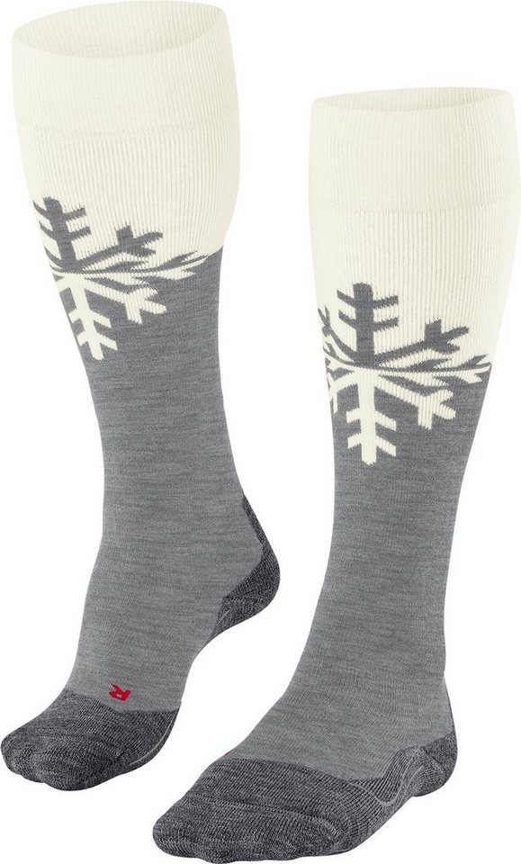 FALKE Kniestrümpfe FALKE SK2 Intermediate light grey von FALKE