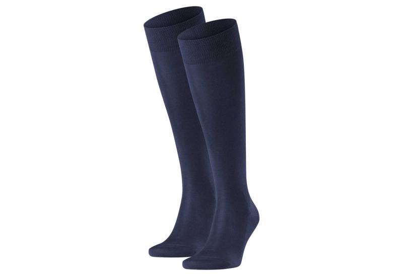 FALKE Kniestrümpfe Herren Socken 2er Pack Baumwolle Tiago (Packung, 2er Pack) von FALKE