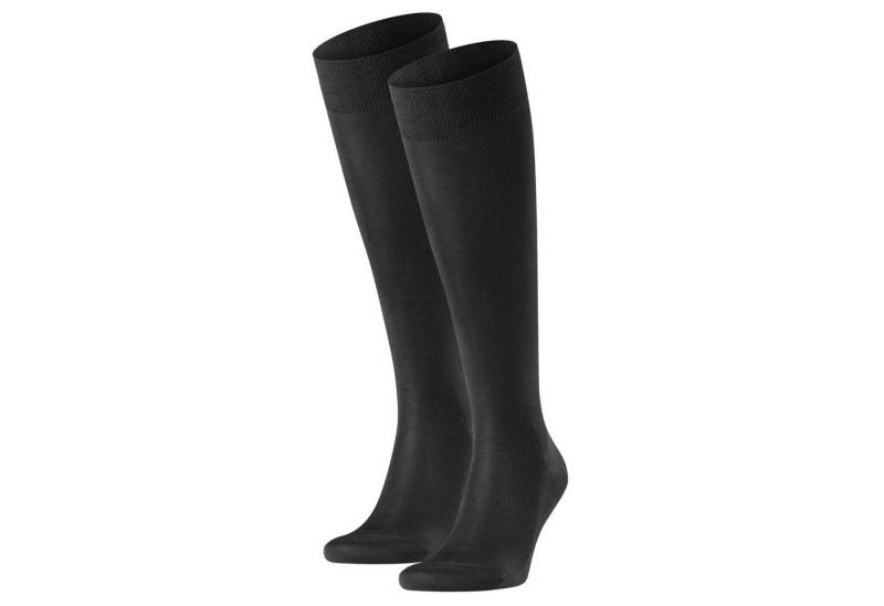 FALKE Kniestrümpfe Herren Socken 2er Pack Baumwolle Tiago (Packung, 2er Pack) von FALKE