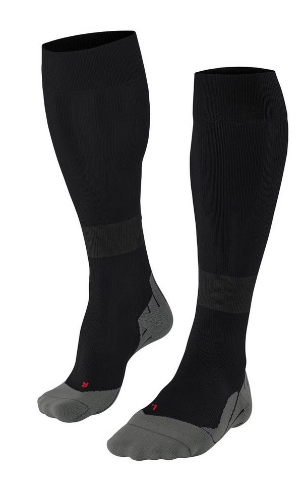 FALKE Kniestrümpfe Kompressionssocke Energy Running (optimale Passform) 2024 schwarz von FALKE