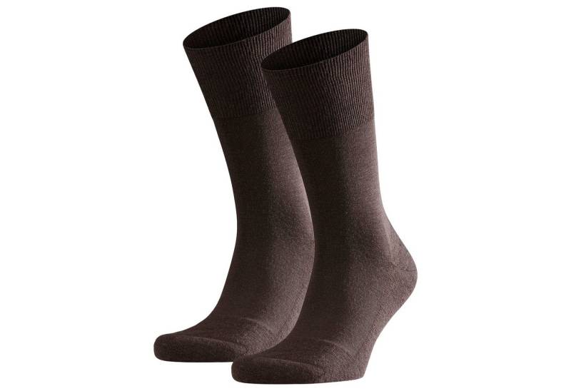 FALKE Kurzsocken Herren Socken 2er Pack Wolle (Packung, 2er Pack) von FALKE