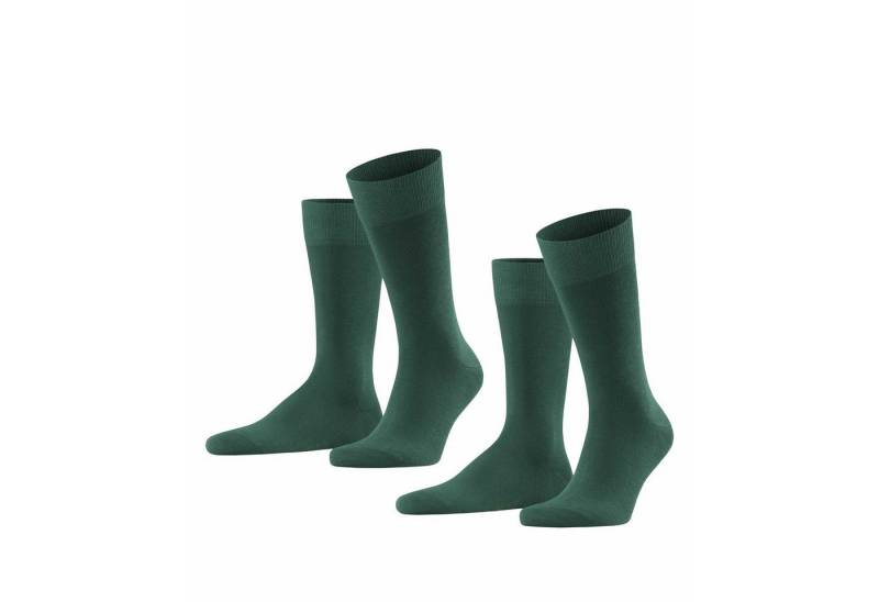 FALKE Kurzsocken Herren Socken 2er Pack Baumwolle FALKE Happy DP SO (Packung, 2er Pack) von FALKE