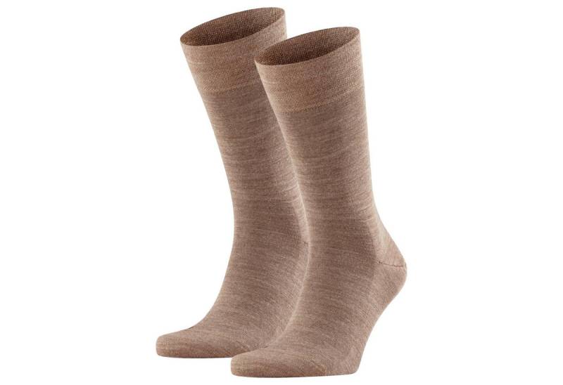 FALKE Kurzsocken Herren Socken 2er Pack Wolle (Packung, 2er Pack) von FALKE
