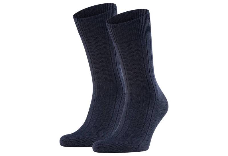 FALKE Kurzsocken Herren Socken 2er Pack Wollmischung (Packung, 2er Pack) von FALKE