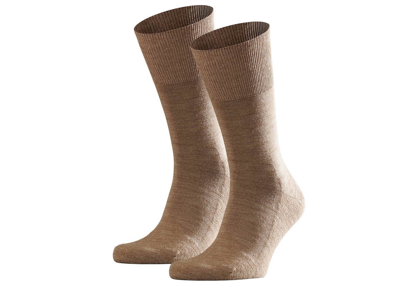 FALKE Kurzsocken Herren Socken 2er Pack Wolle (Packung, 2er Pack) von FALKE