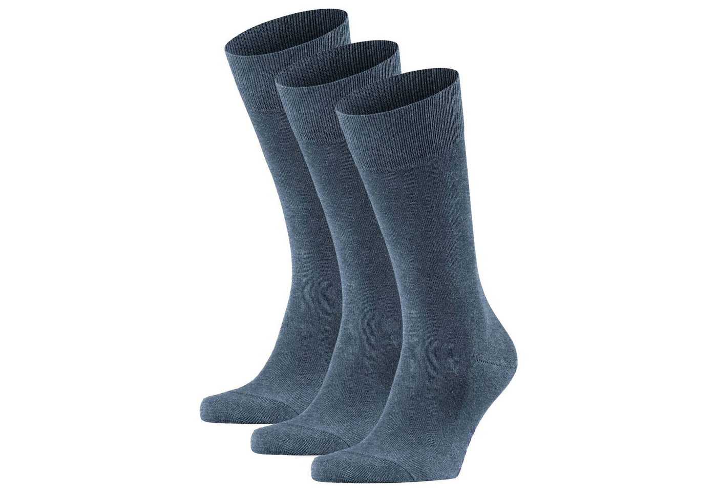 FALKE Kurzsocken Herren Socken 3er Pack Baumwollmischung (Packung, 3er Pack) von FALKE