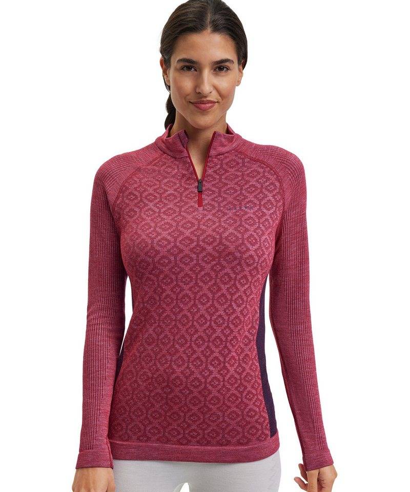 FALKE Langarmshirt (1-tlg., 1) Nahtloser, thermoregulierender Midlayer von FALKE