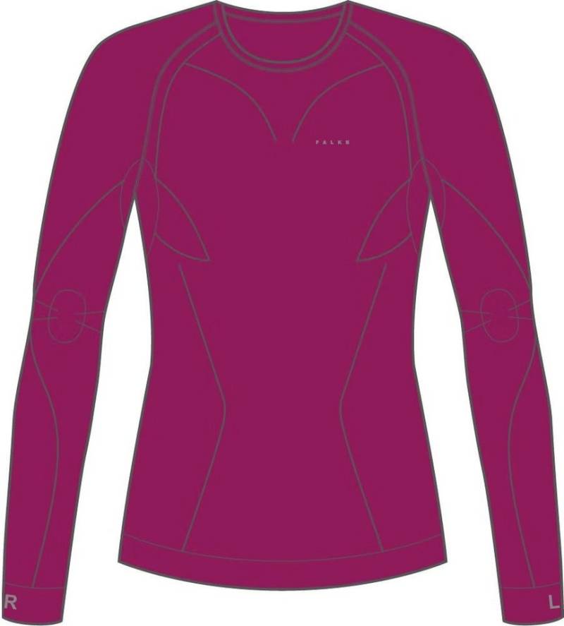 FALKE Langarmshirt Wool Tech (Merinowolle) Unterwäsche orchidpink Damen von FALKE
