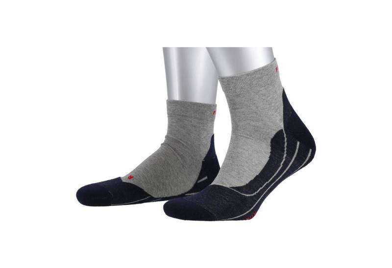 FALKE Laufsocken RU4 Endurance Short (mittelstarke Polsterung) grau Herren - 1 Paar von FALKE