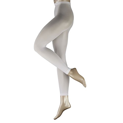 FALKE Leggings Pure Matt 50 2er Pack, Größe:M;Farbe:White (2209) von FALKE