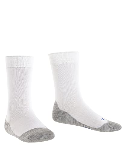 FALKE Unisex Kinder Socken Active Sunny Days K SO Baumwolle dünn atmungsaktiv 1 Paar, Weiß (White 2000), 23-26 von FALKE