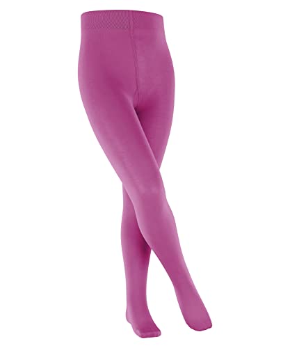 FALKE Unisex Kinder Strumpfhose Cotton Touch K TI blickdicht dick einfarbig 1 Stück, Rosa (Gloss 8550), 80-92 von FALKE