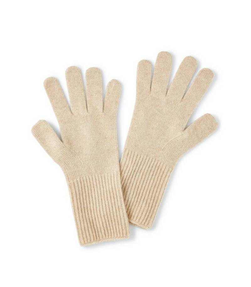 FALKE Multisporthandschuhe Handschuhe (Kaschmir) Damen/Herren - beige - 1 Paar von FALKE