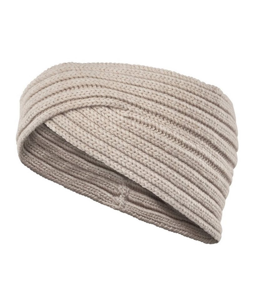 FALKE Multisporthandschuhe Stirnband (hochwertige Schurwolle) - beige - 1 Stück von FALKE