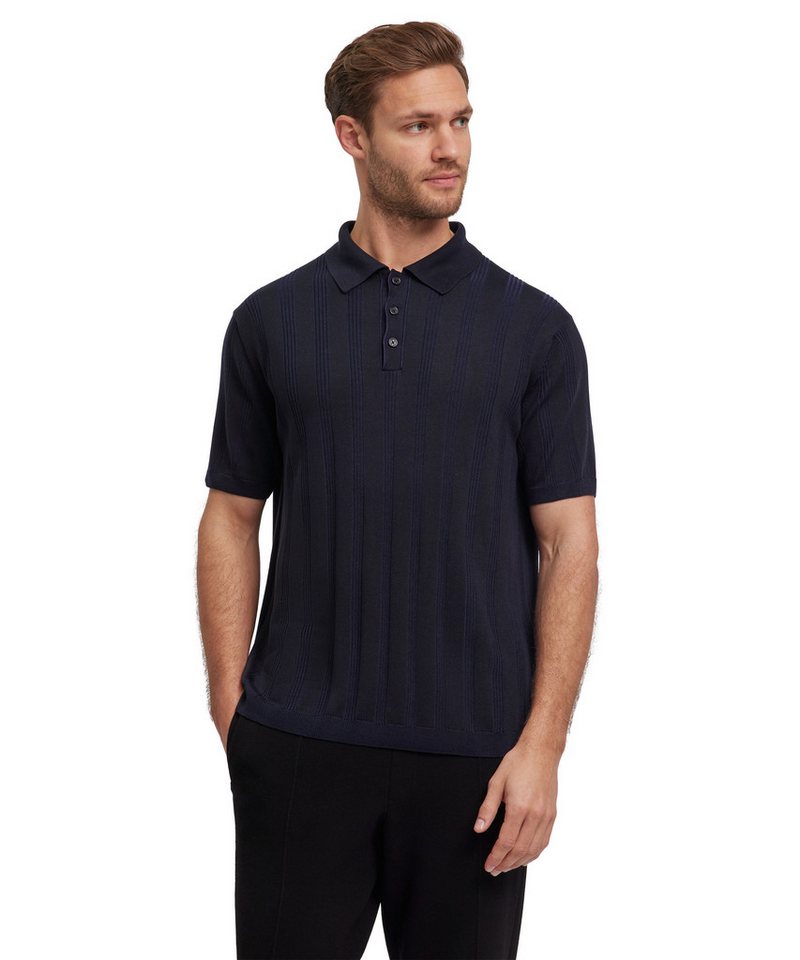 FALKE Poloshirt mit feiner Rippstruktur von FALKE