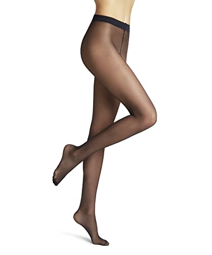 FALKE Damen Strumpfhose Pure Matt 20 DEN W TI transparent einfarbig 1 Stück, Blau (Marine 6179), L von FALKE