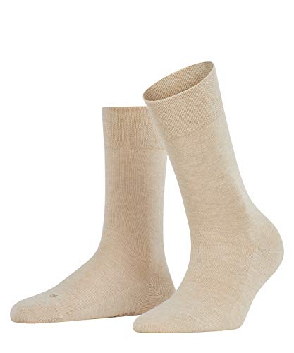 FALKE Sensitive London Damen Socken sand mel. (4659) 35-38 mit besonders weichem Bündchen von FALKE