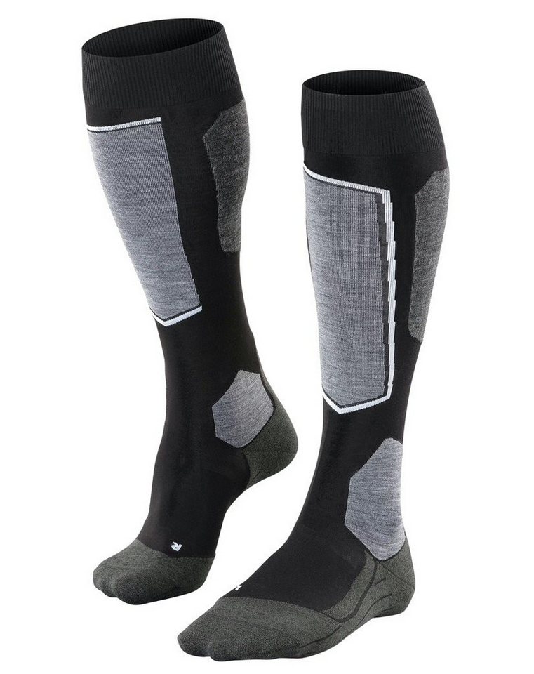 FALKE Skisocken SK6 Pro Kniestrümpfe (optimale Passform) schwarz Damen - 1 Paar von FALKE