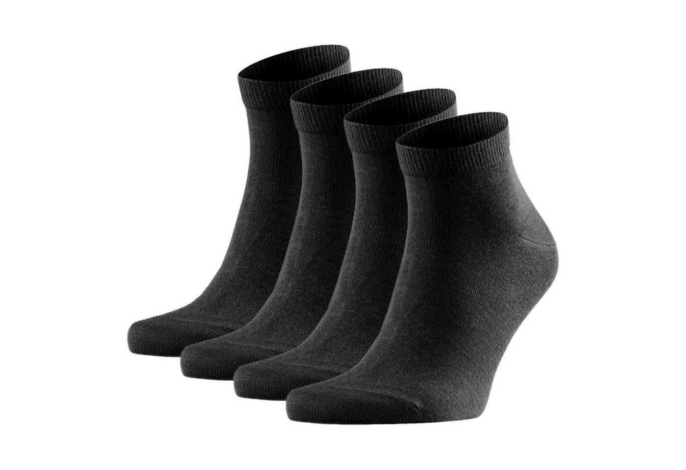 FALKE Sneakersocken Herren Socken 4er Pack Baumwolle FALKE Happy 2P SN (Packung, 4er Pack) von FALKE