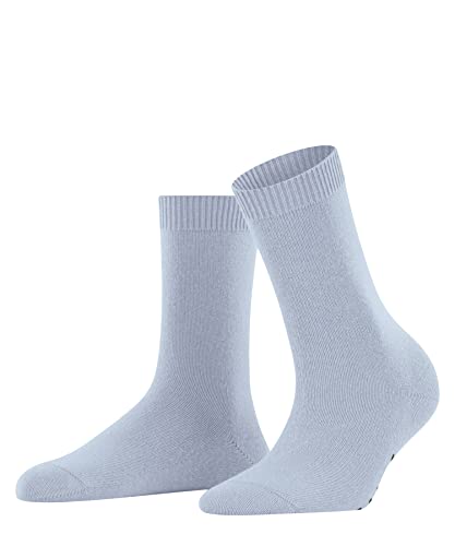 FALKE Damen Socken Cosy Wool W SO Wolle einfarbig 1 Paar, Blau (Light Blue 6594), 35-38 von FALKE
