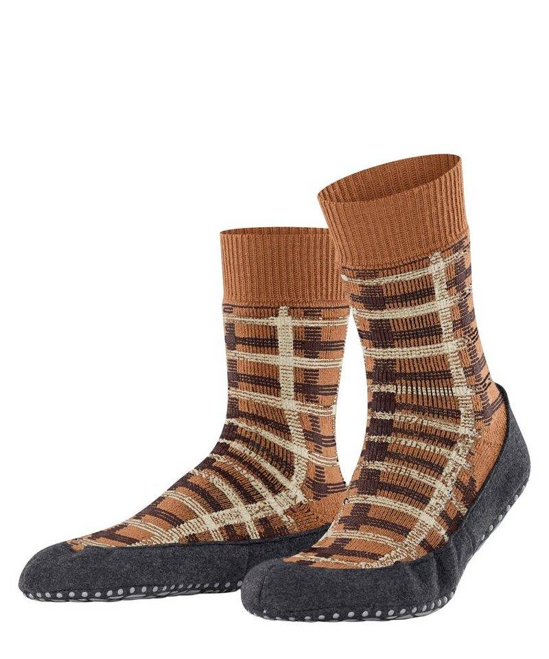 FALKE Socken Cosyshoe Checked (1-Paar) aus feinster Merinowolle von FALKE