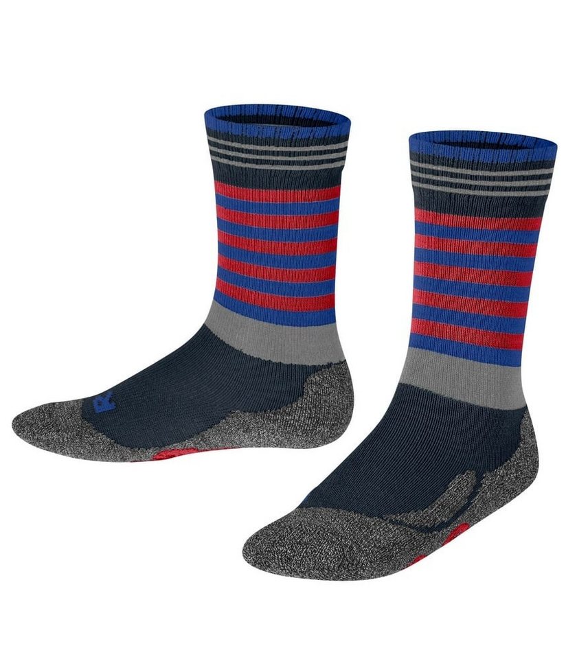 FALKE Socken Tagessocke Active Frog (hoher Feuchtigkeitstransport) spaceblau Kinder von FALKE